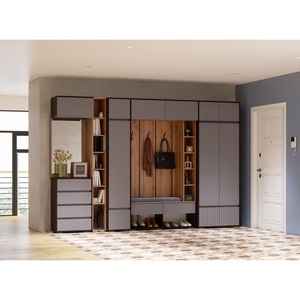 Изображение товара Модульная прихожая Роут комплектация 2 (Роут венге / графит софт комплектация 2) арт.