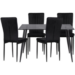 Изображение товара Обеденная группа Эрнал (Металл, Ткань, Стекло) арт.