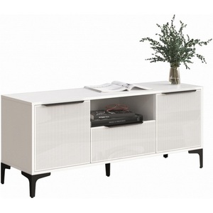 Изображение товара Тумба под телевизор Иадама белый / белый глянец арт.