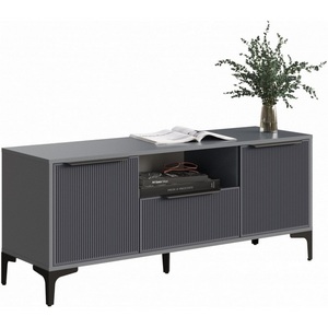 Изображение товара Тумба под телевизор Иадама графит / графит софт арт.