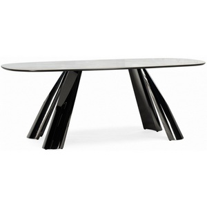 Изображение товара Кухонный стол Notta Танго (Металл, Керамика/Черный) 612869