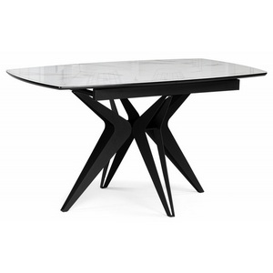 Изображение товара Кухонный стол Notta Риполь (Металл, Стекло/Черный) 613332