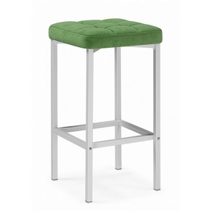 Изображение товара Барный стул Лофт (Металл, Велюр/Белый) арт.