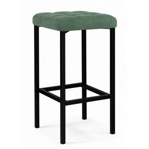 Изображение товара Барный стул Лофт (Металл, Велюр/Черный) арт.