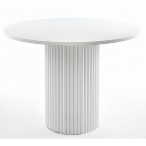 Изображение товара Кухонный стол Notta Барел (Металл, МДФ/Белый) 615163