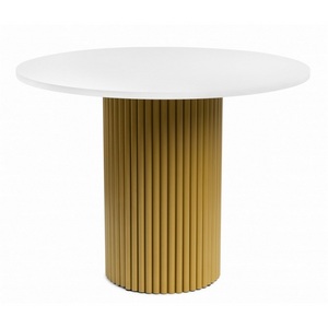 Изображение товара Кухонный стол Notta Барел (Металл, МДФ/Белый) 615164