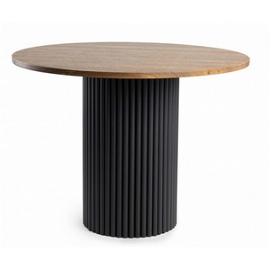 Изображение товара Кухонный стол Notta Барел (Металл, МДФ/Черный) 615166