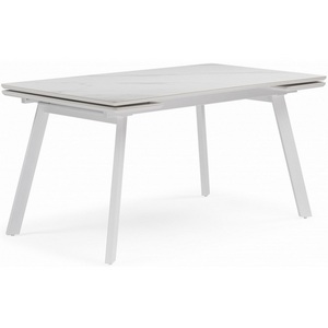 Изображение товара Кухонный стол Notta Норман (Металл, Керамика/Белый) 617085