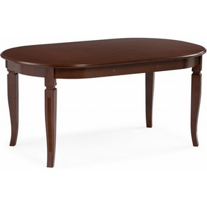 Изображение товара Кухонный стол вставка-бабочка Aviano (Массив бука, Шпон) (овальная столешница, 4 ножки)