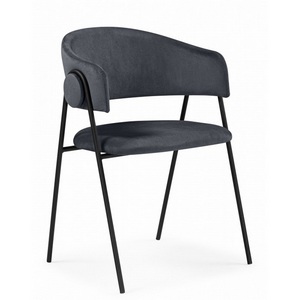 Изображение товара Обеденный стул Notta Криспиан темно-серый / черный