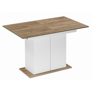 Изображение товара Кухонный стол Carla белый / крафт золотой