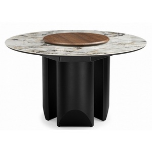 Изображение товара Кухонный стол Иган 137 орех кантри / arctic ocean / черный