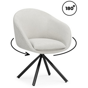 Изображение товара Обеденный стул Бартон (Металл, Ткань/Черный) арт.