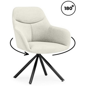 Изображение товара Обеденный стул Бартон (Металл, Ткань/Черный) арт.