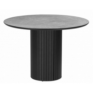 Изображение товара Кухонный стол Notta Гравент 110 dolmen cris sahara / черный