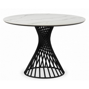 Изображение товара Кухонный стол Notta Вивиен 110 patagonoa bianco repose / черный