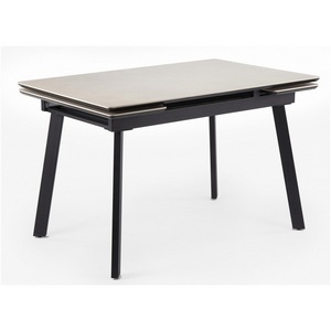 Изображение товара Кухонный стол Notta Норман 140(200)х80 carmen light grey / черный