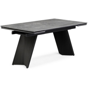 Изображение товара Кухонный стол Notta Вейв 160(220)х89 larka grey / черный