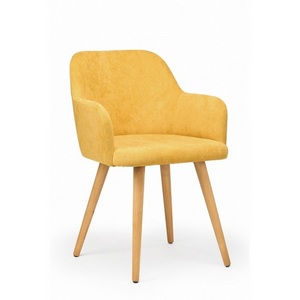 Изображение товара Стул деревянный Инфини горчичный (ocean 016) / светлое дерево 631751