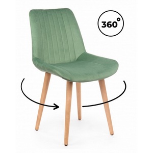 Изображение товара Стул деревянный Седа 360 фисташковый (zd 651) / светлое дерево np 632417