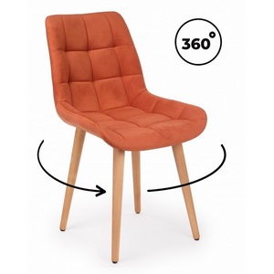 Изображение товара Стул деревянный Челси 360 терракотовый (zd 432) / светлое дерево np 632523
