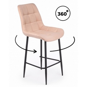Изображение товара Барный стул Челси 360 бежевый (zd 210) / черный np 632558