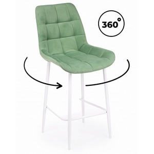 Изображение товара Барный стул Челси 360 фисташковый (zd 651) / белый np 632572