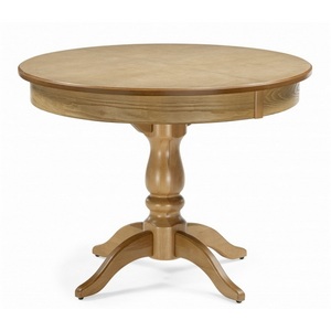 Изображение товара Стол деревянный Орден 100(140)x100 круглый дуб