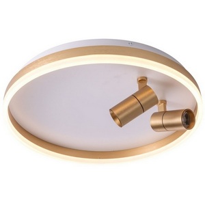 Изображение товара Потолочный светодиодный светильник круглый со спотами Zortes Raizy ZRS.1888.02