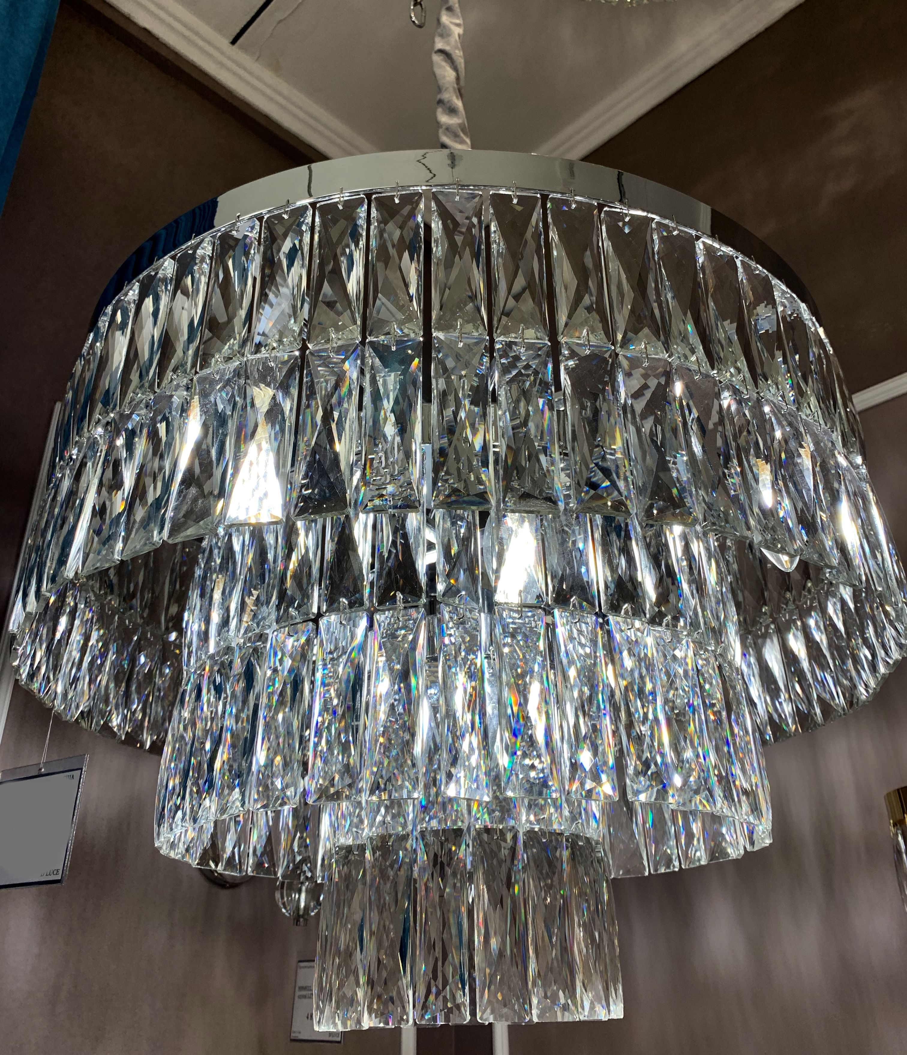 Изображение товара Подвесная люстра хрустальная Newport 10120 10125+5/C