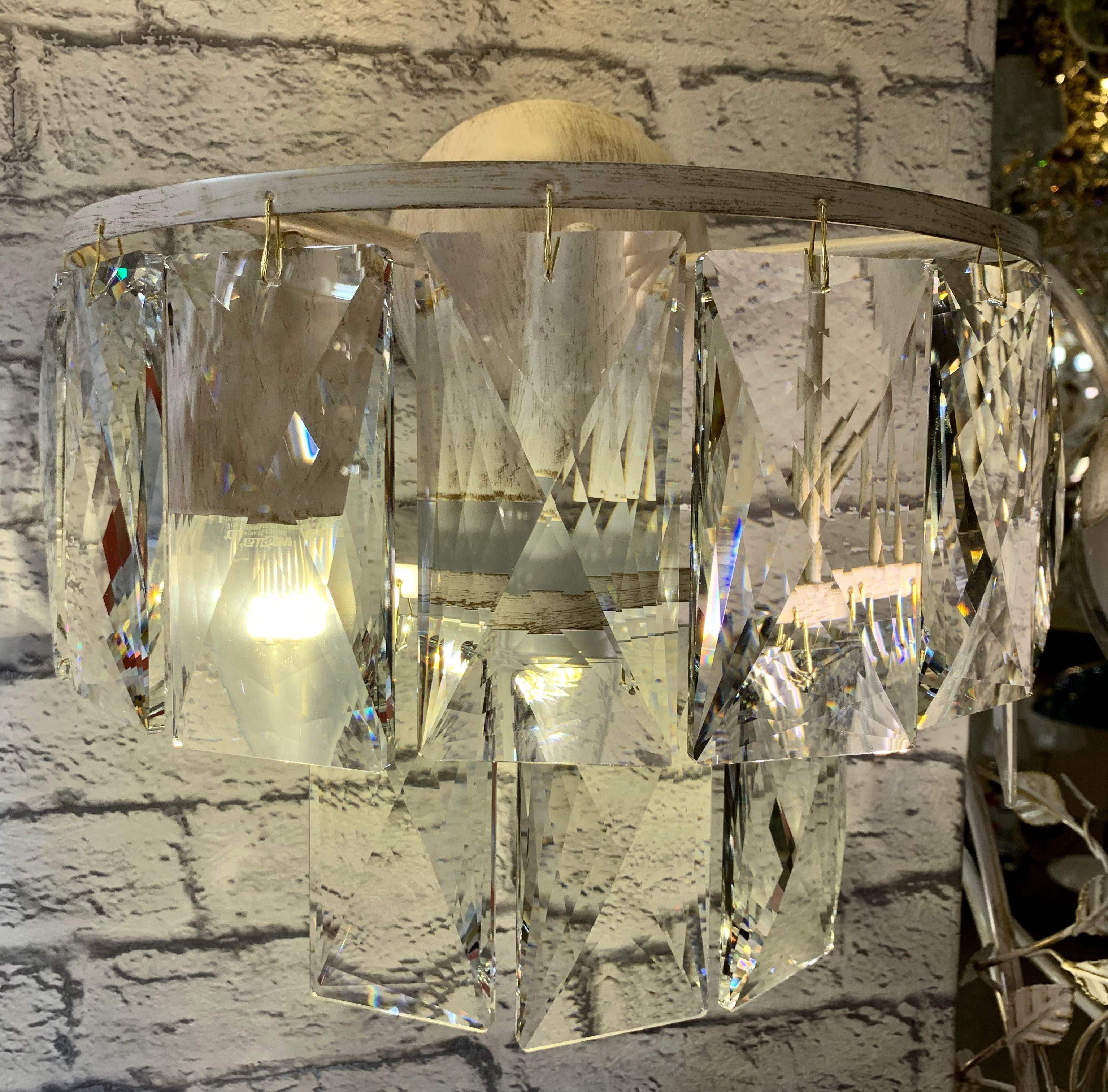 Изображение товара Настенные светильник хрусталь Vitaluce V5262-0/3A