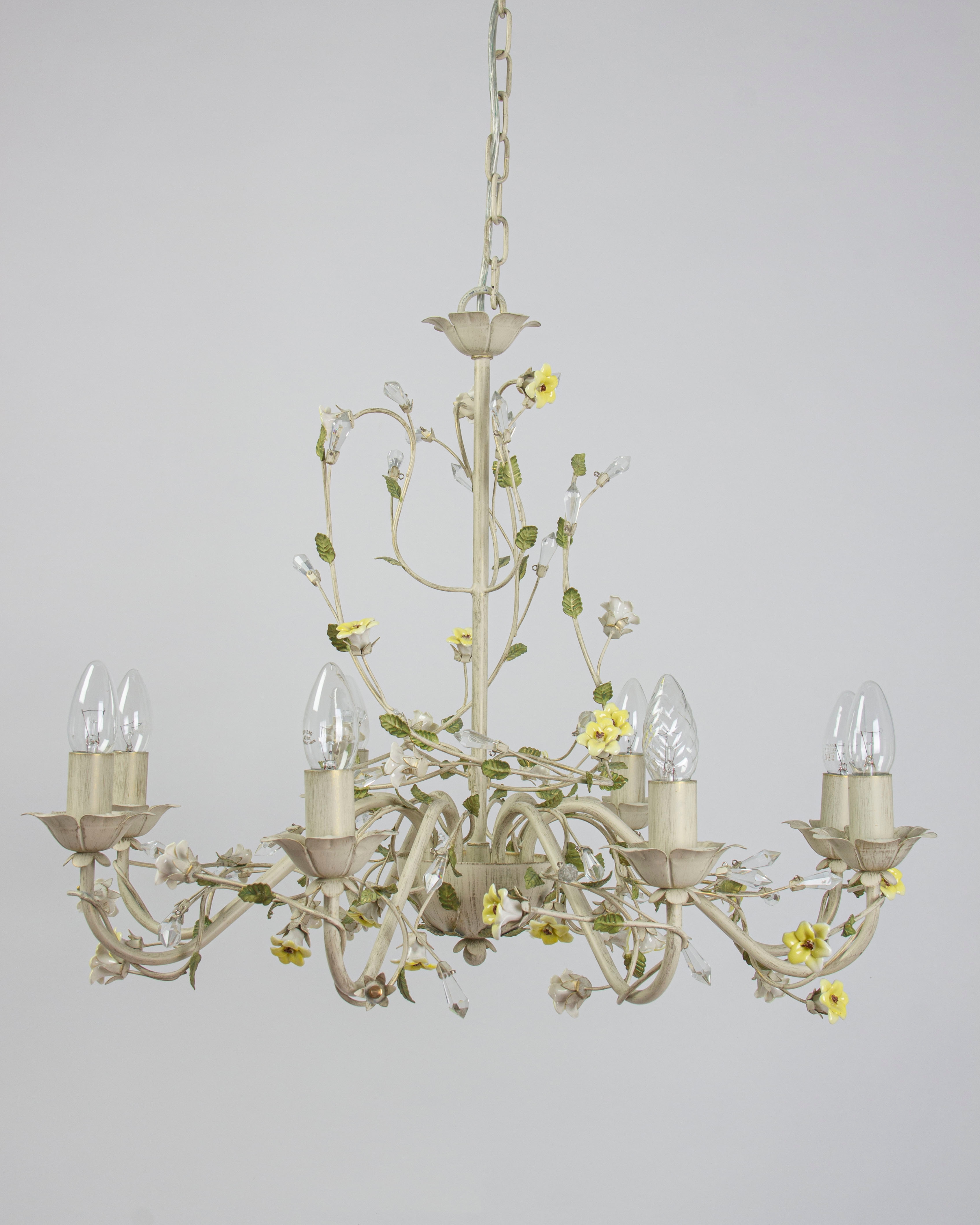 Изображение товара Подвесная люстра Abrasax SD0991/8 со свечами и цветами для гостиной и спальни