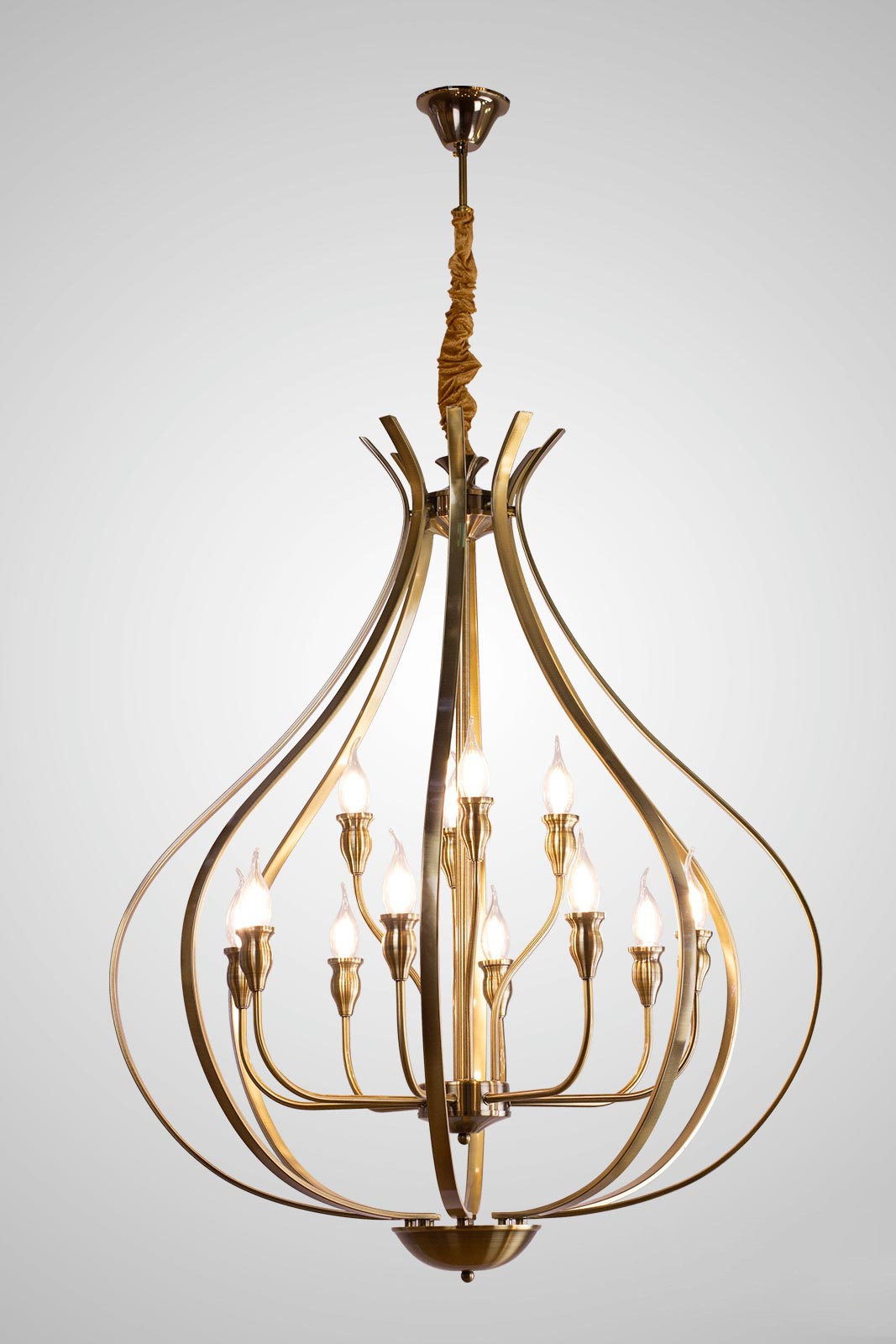 Изображение товара Подвесная люстра AM Group AM379 AM379 SP8+4 подсвечник