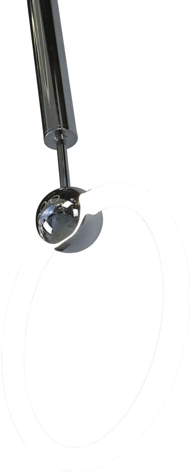 Изображение товара Подвесной светодиодный светильник AM Group AM453 D250 CH в форме кольца