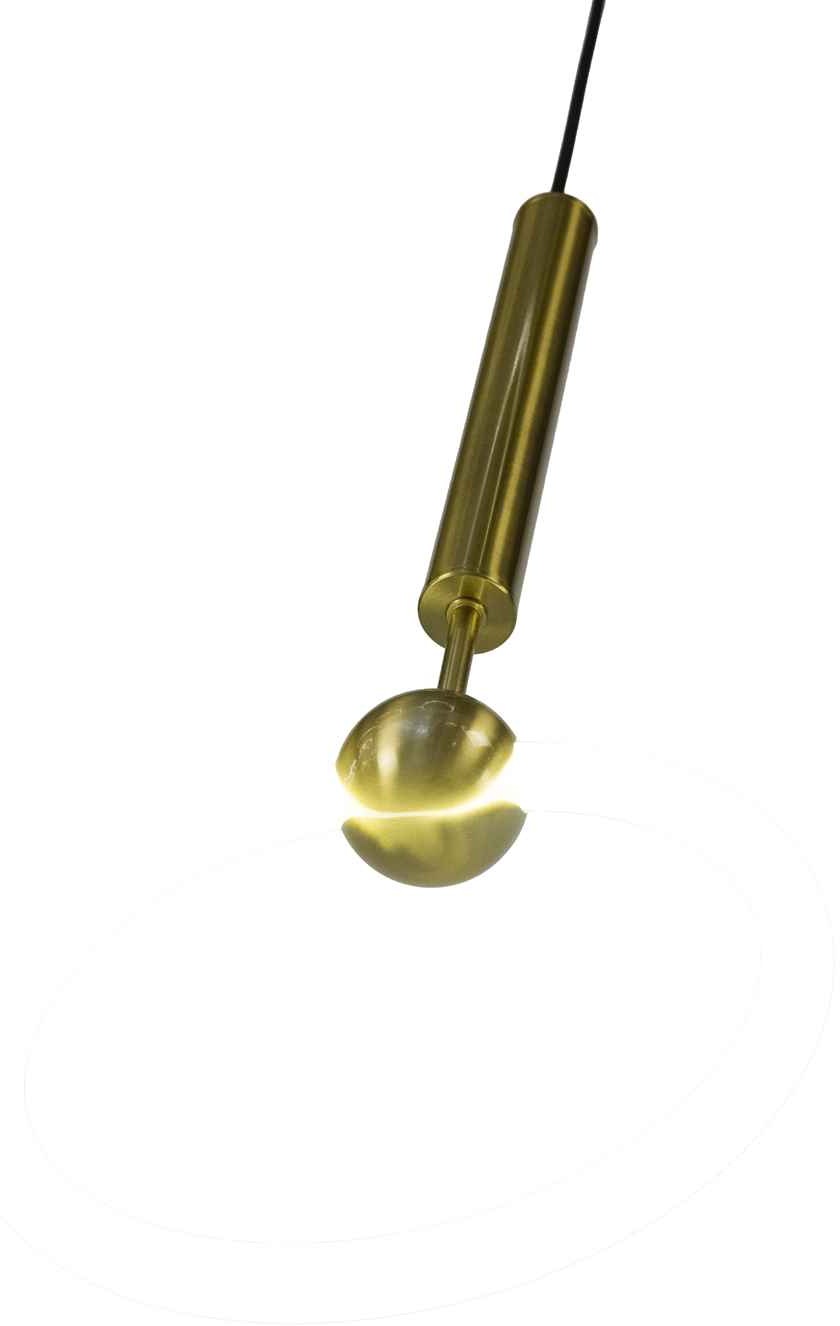 Изображение товара Подвесной светильник светодиодный AM Group AM453 D250 GOLD в форме кольца