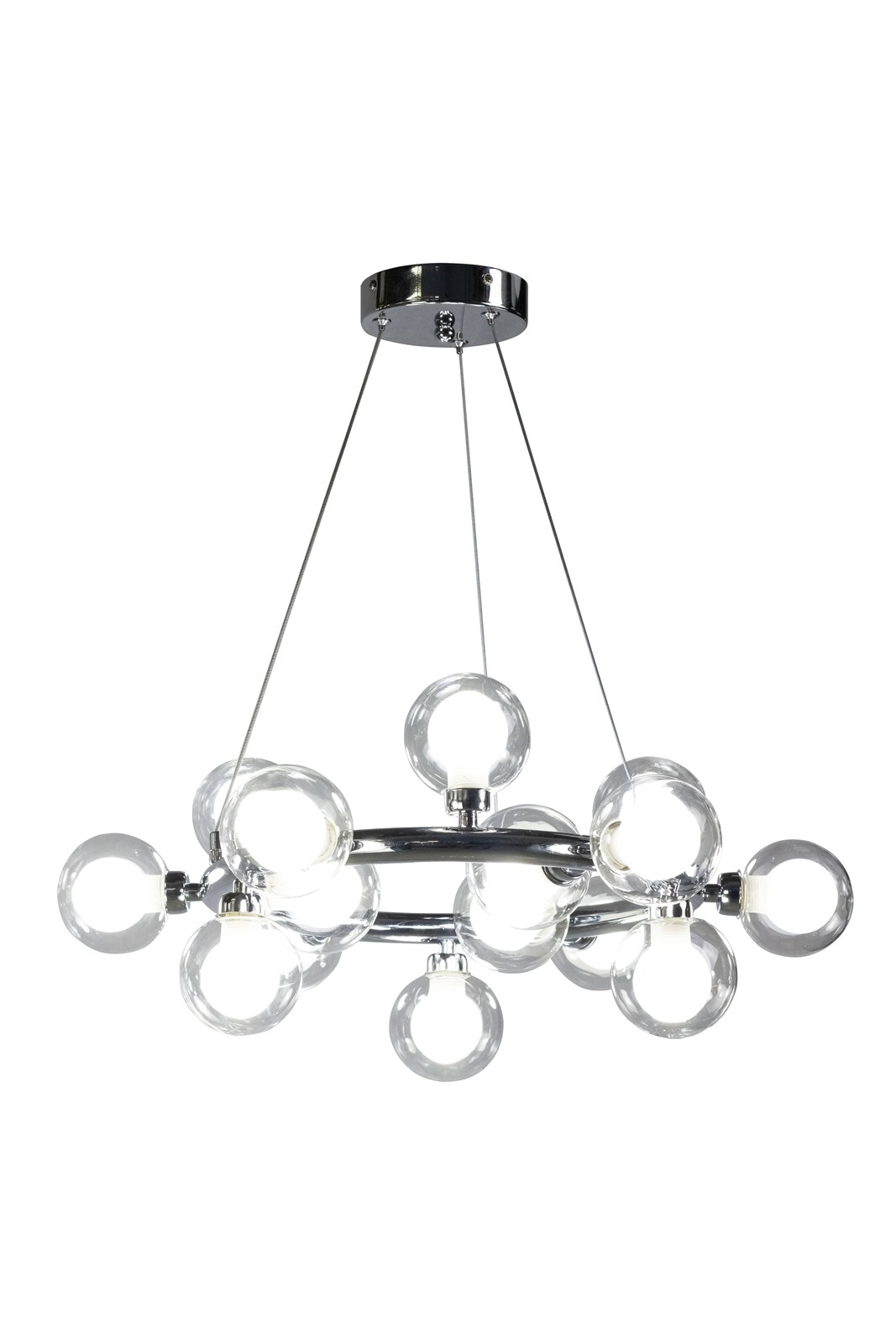 Изображение товара Подвесная люстра молекулы AM Group AM470 D500 CHROME