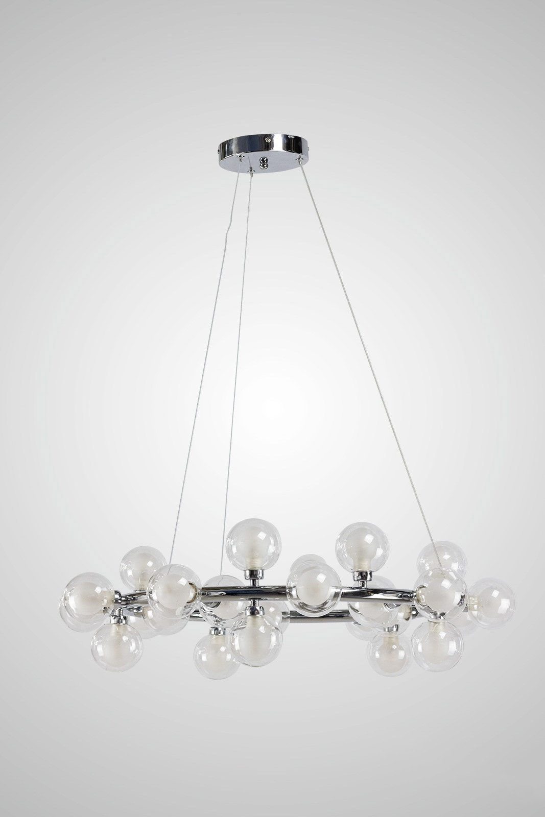 Изображение товара Подвесная люстра молекулы AM Group AM470 D700 CHROME