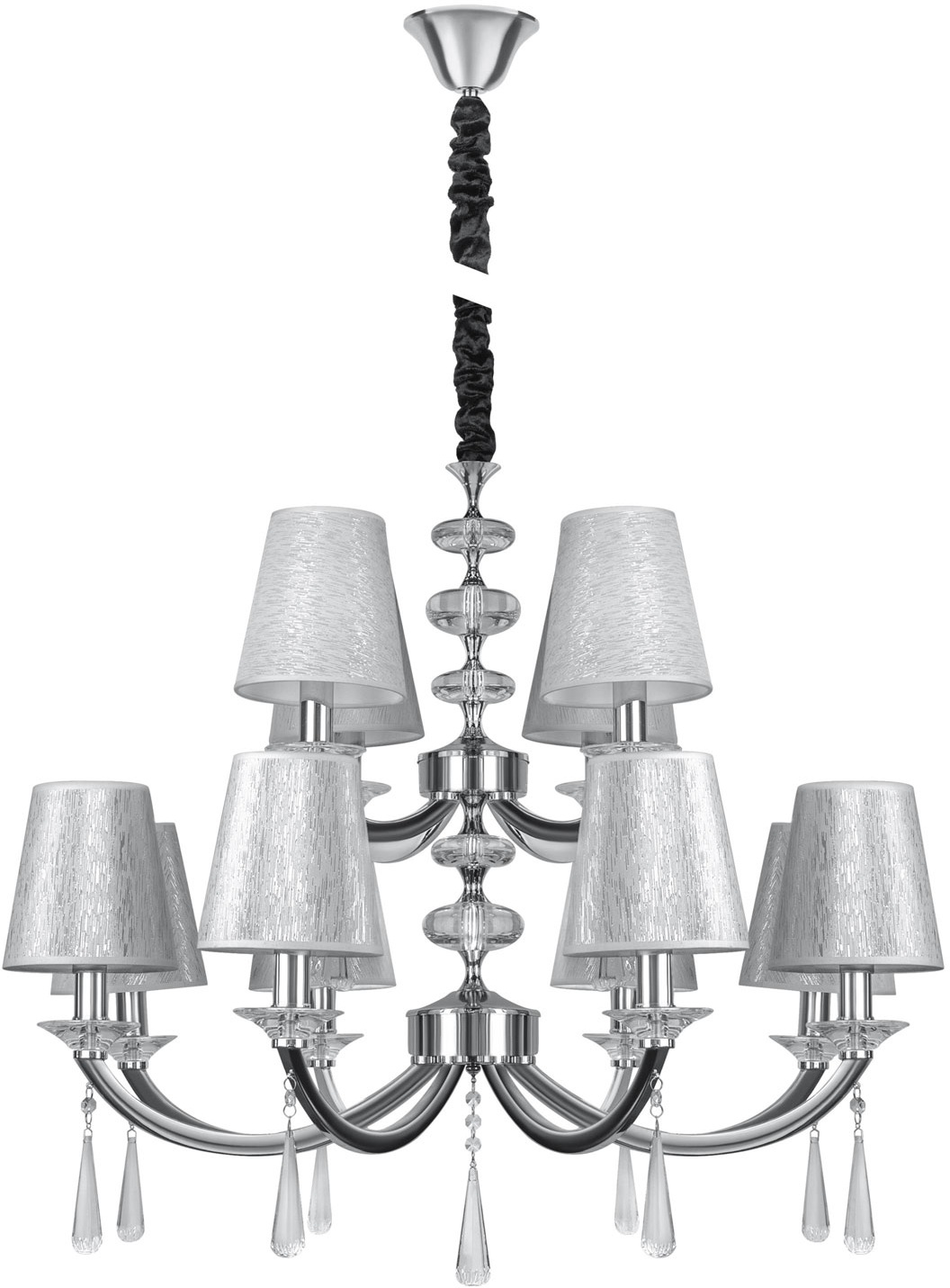 Изображение товара Подвесная люстра AM Group GOMERA SP8+4 в стиле модерн