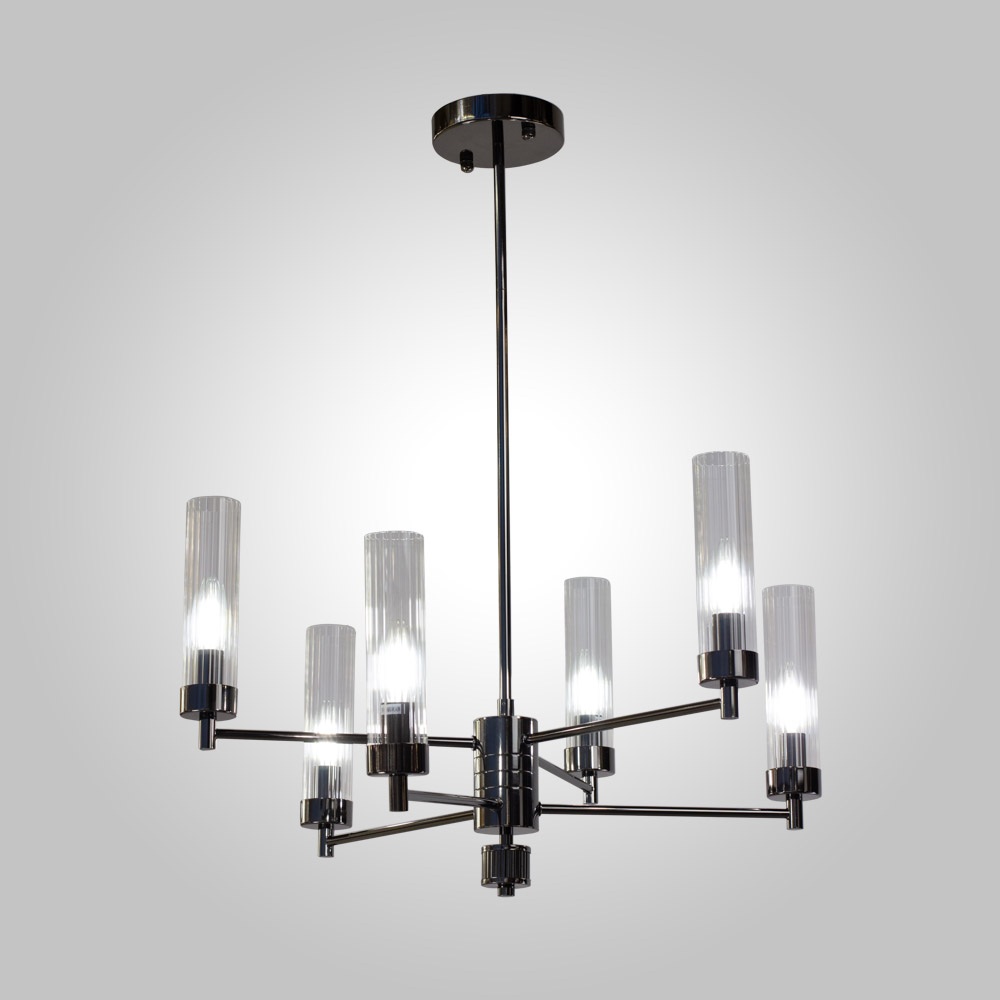 Изображение товара Подвесная люстра на штанге AM Group INDIGO INDIGO SP6 PEARL BLACK