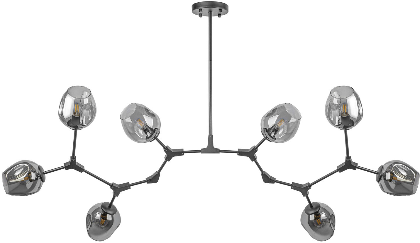 Изображение товара Потолочная люстра на штанге AM Group LOFT LOFT-8 BK