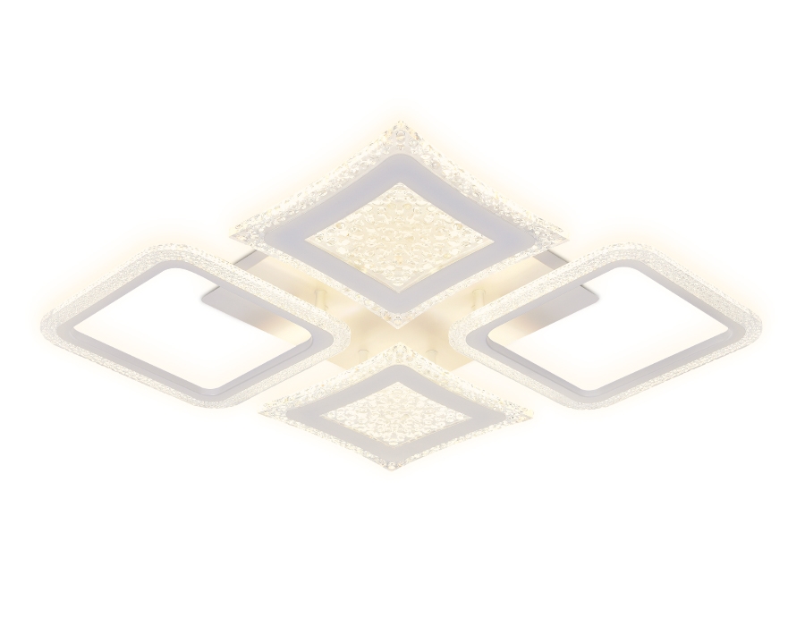 Изображение товара Современная потолочная светодиодная люстра Ambrella FA430 с пультом и регулировками