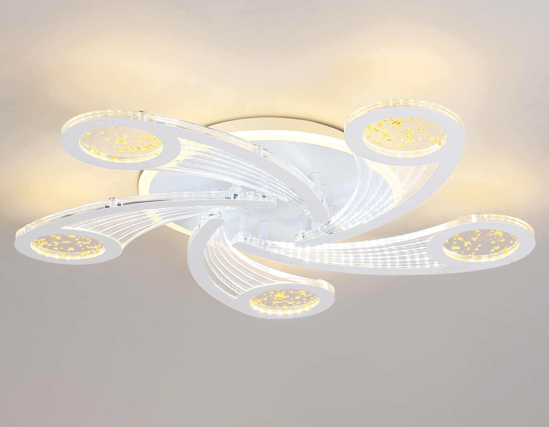 Изображение товара Потолочная светодиодная люстра Ambrella Acrylica FA4476 с регулировкой цвета