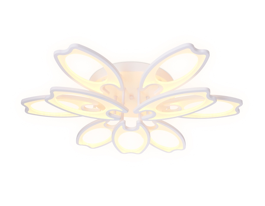 Изображение товара Потолочная люстра светодиодная с пультом регулировкой цветовой температуры и яркости ночным режимом Ambrella Acrylica FA579