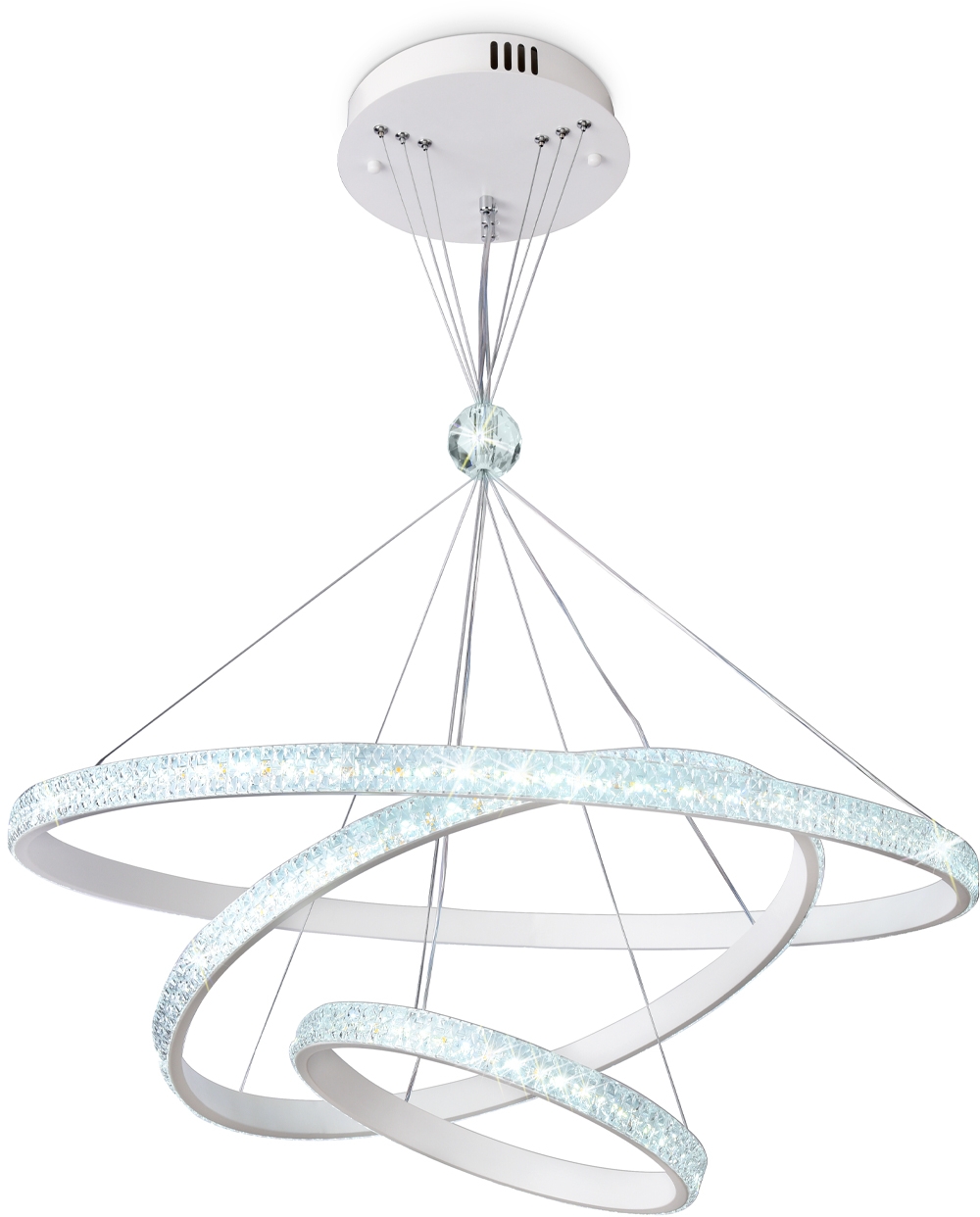 Изображение товара Подвесной светодиодный светильник Ambrella Acrylica FA6157 с пультом регулировки