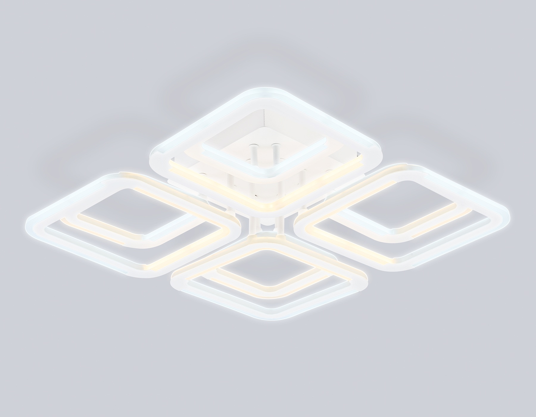 Изображение товара Современная светодиодная потолочная люстра Ambrella FA8948 на штанге с пультом