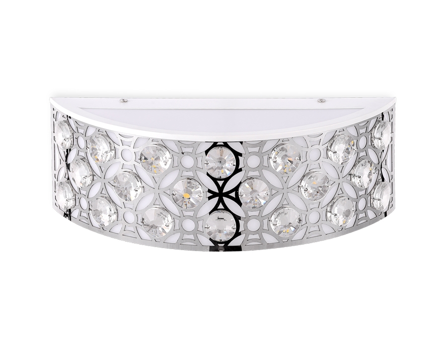 Изображение товара Настенный светодиодный светильник Ambrella FA9411 стиль модерн хром хрусталь