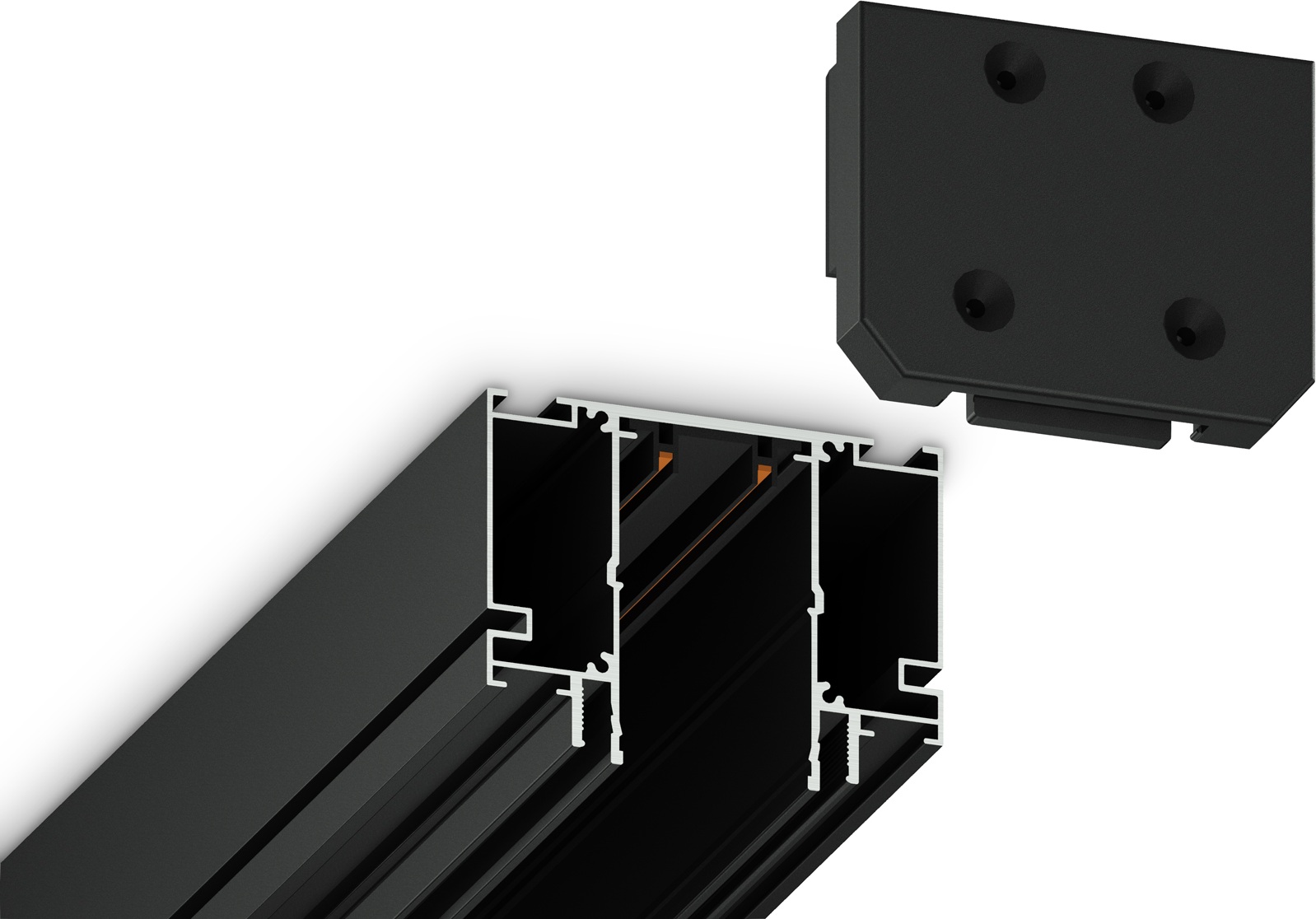 Изображение товара Заглушка демпферная для шинопровода Ambrella GL1062 в натяжной потолок 220V