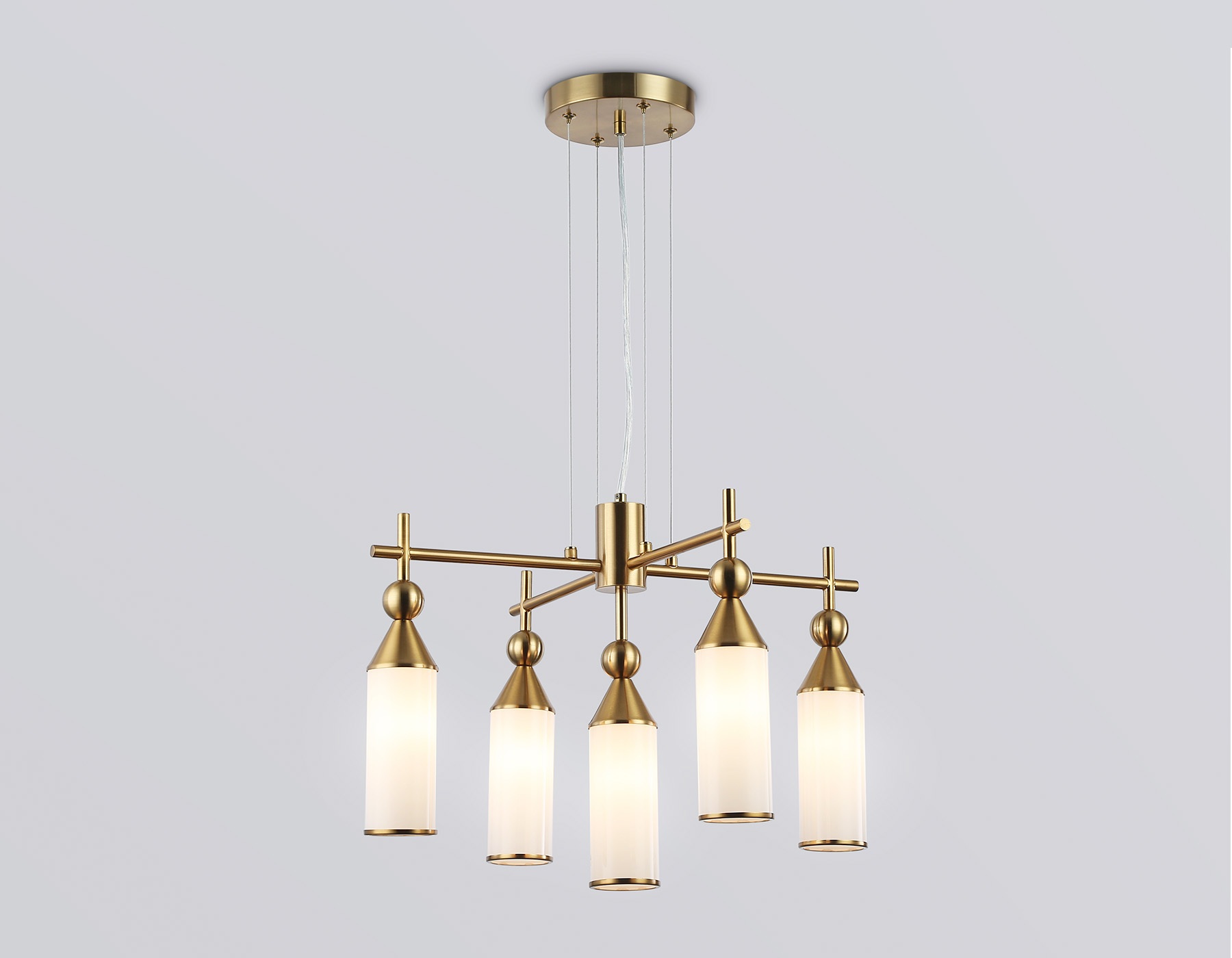 Изображение товара Подвесная люстра Ambrella HIGH LIGHT LH55276 5 плафонов стиль модерн Россия