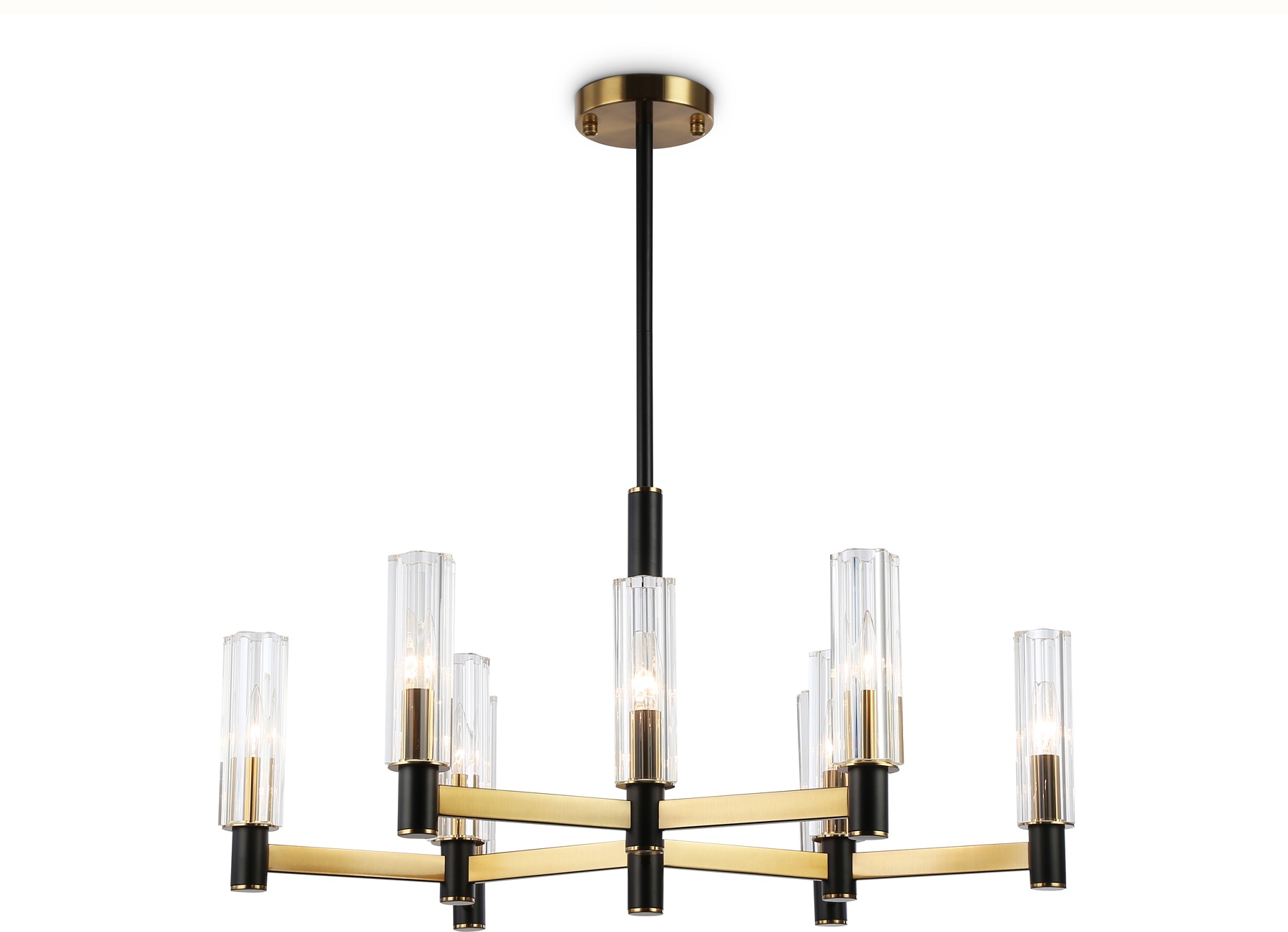 Изображение товара Потолочная люстра на штанге Ambrella LH55513 9 плафонов стиль модерн