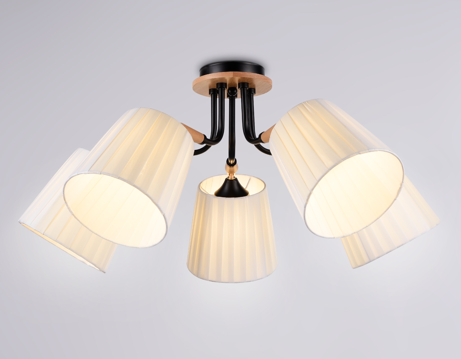 Изображение товара Потолочная люстра Ambrella TRADITIONAL TR4733 черно-белая